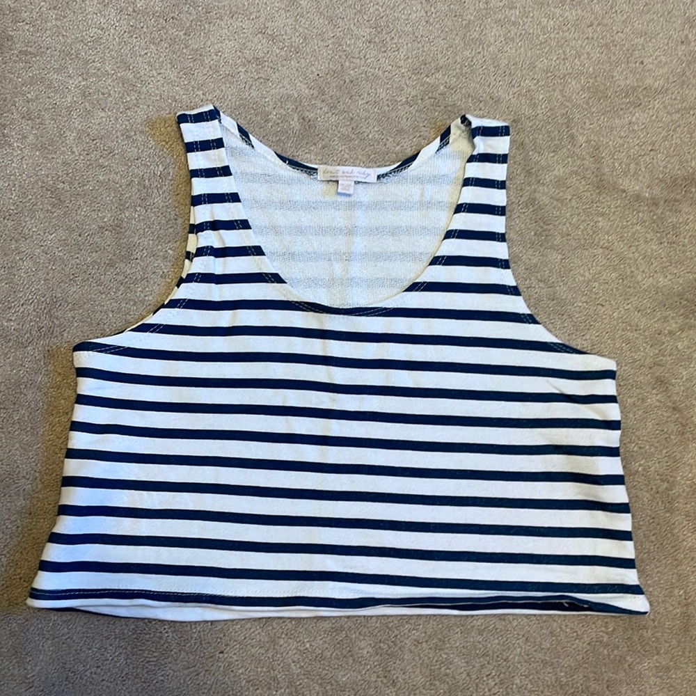 Striped tank top